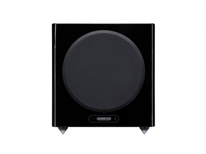 Monitor Audio Gold W12 (Piano Gloss Black) передняя панель